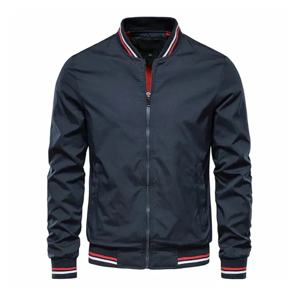Men's Lightweight Sporty Bomber Jacket with Modern Fit
