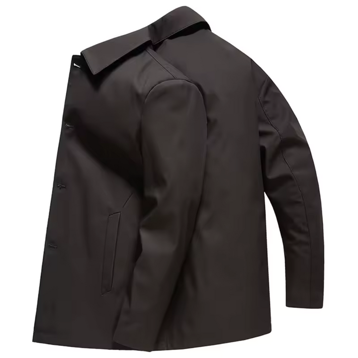 Men's Windproof Jacket – Long Fit for Autumn Weather