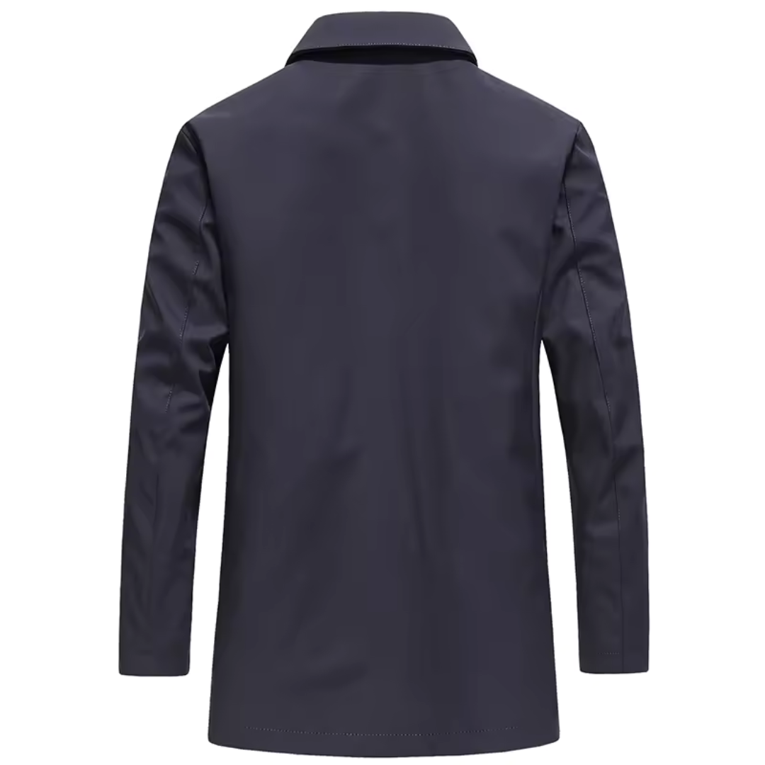 Men's Windproof Jacket – Long Fit for Autumn Weather