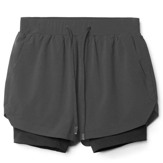 Men's Athletic Workout Shorts-The Yellow Prime