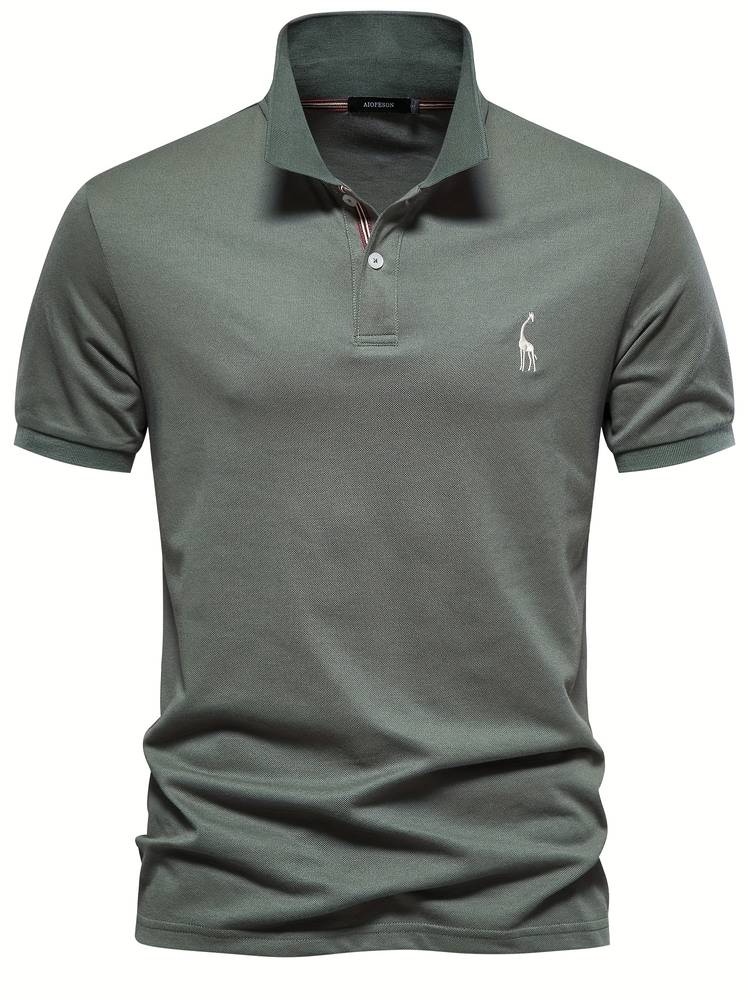 Men's Breathable Polo Shirt - Modern Fit, Soft Fabric, Multiple Colors-The Yellow Prime