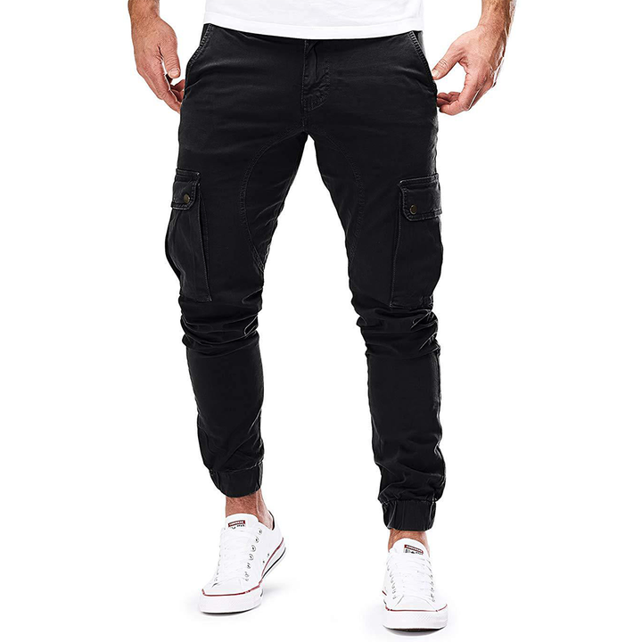 Men's Cargo Joggers for Comfortable and Stylish Casual Wear-The Yellow Prime