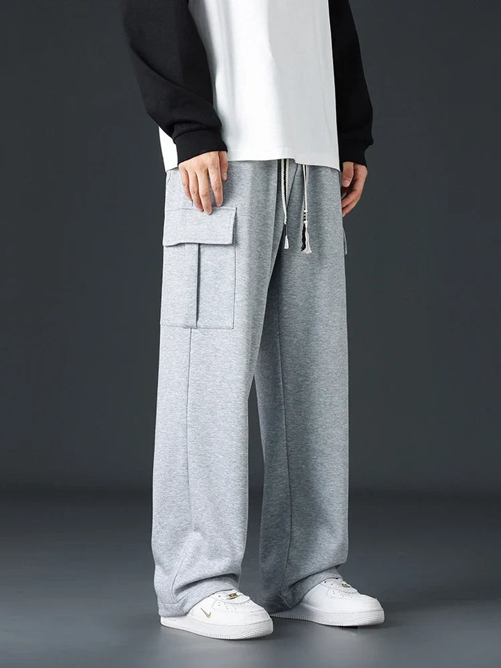 Men's Cargo Sweatpants-The Yellow Prime
