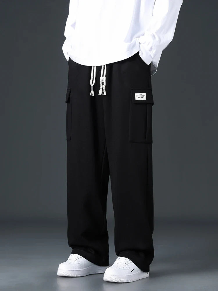 Men's Cargo Sweatpants-The Yellow Prime