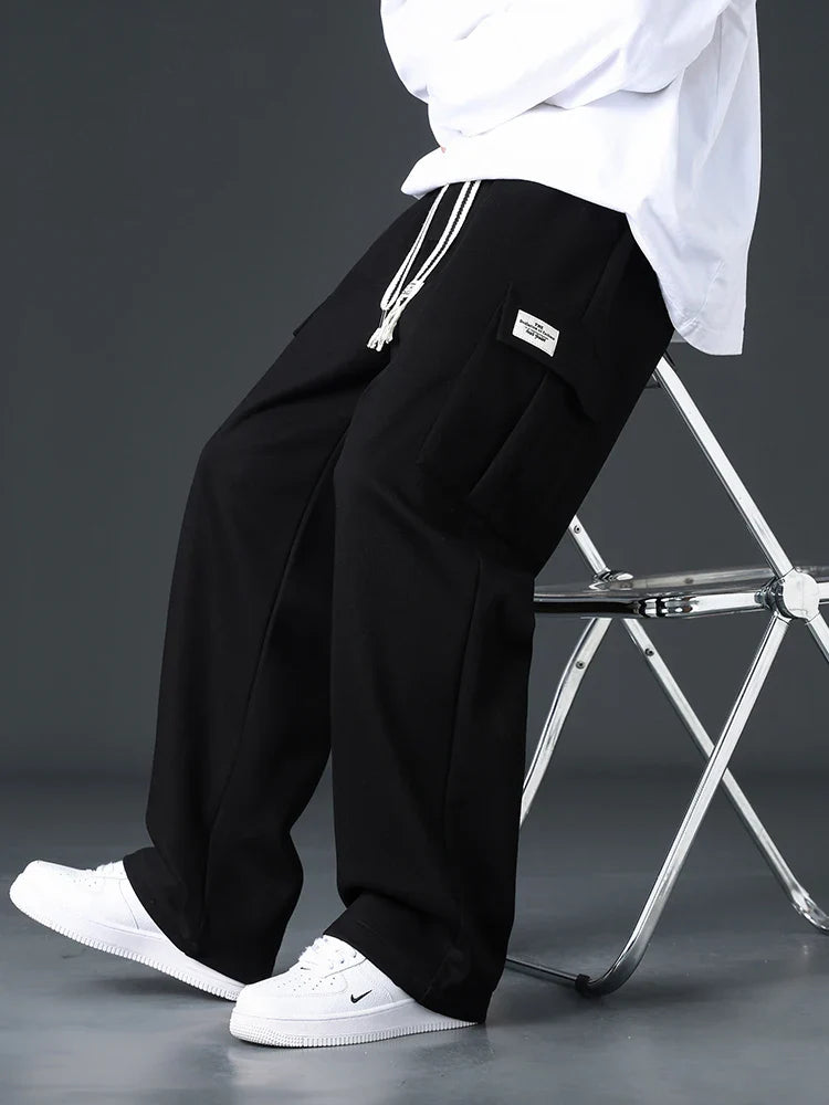 Men's Cargo Sweatpants-The Yellow Prime