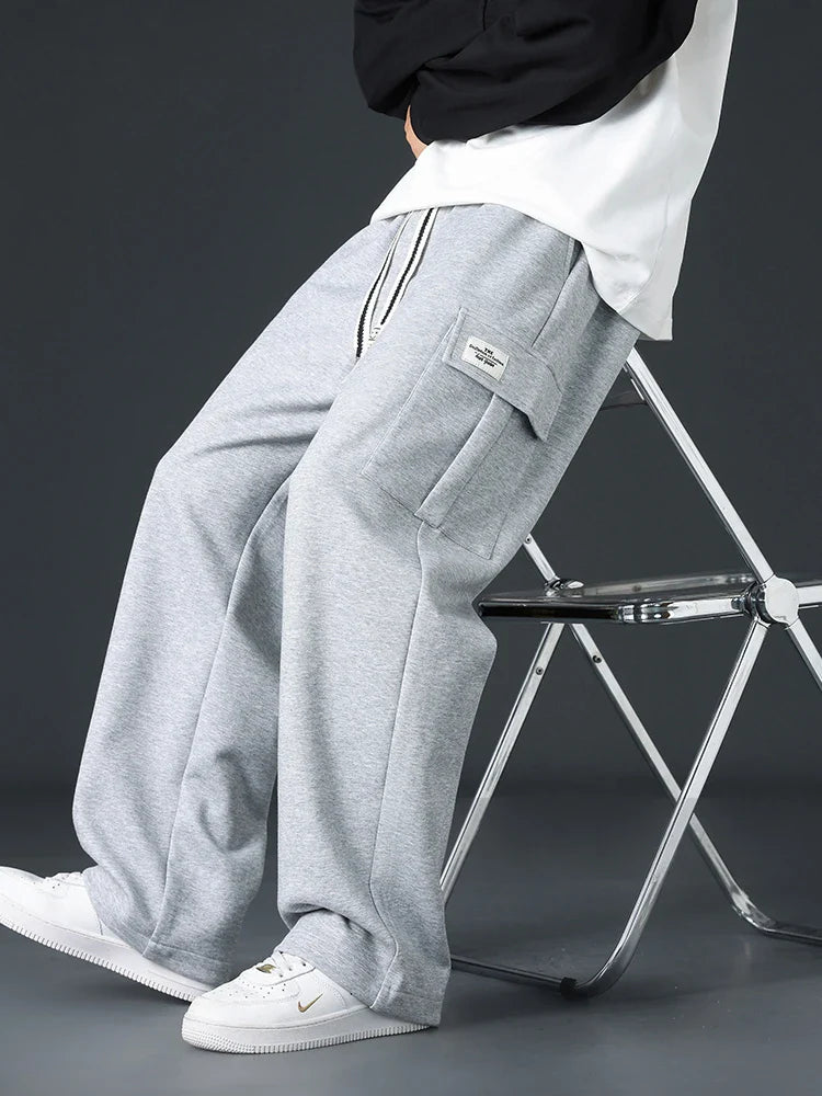 Men's Cargo Sweatpants-The Yellow Prime