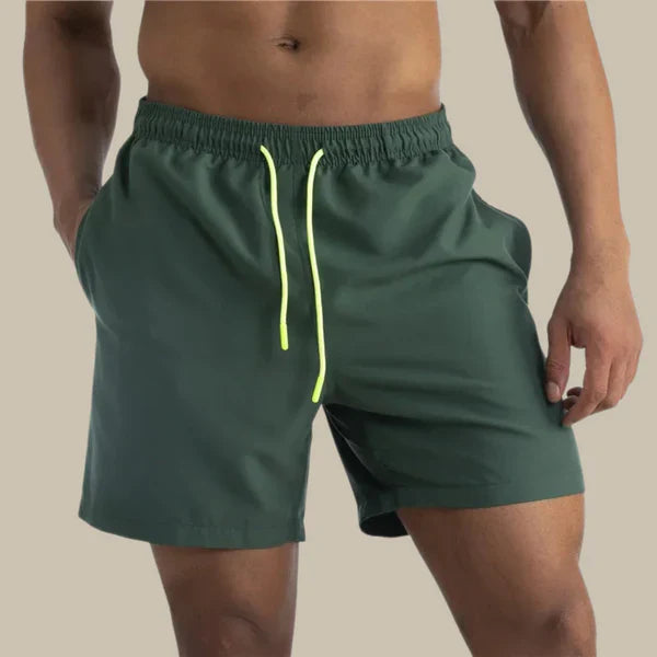 Men's Casual Beach Shorts-The Yellow Prime