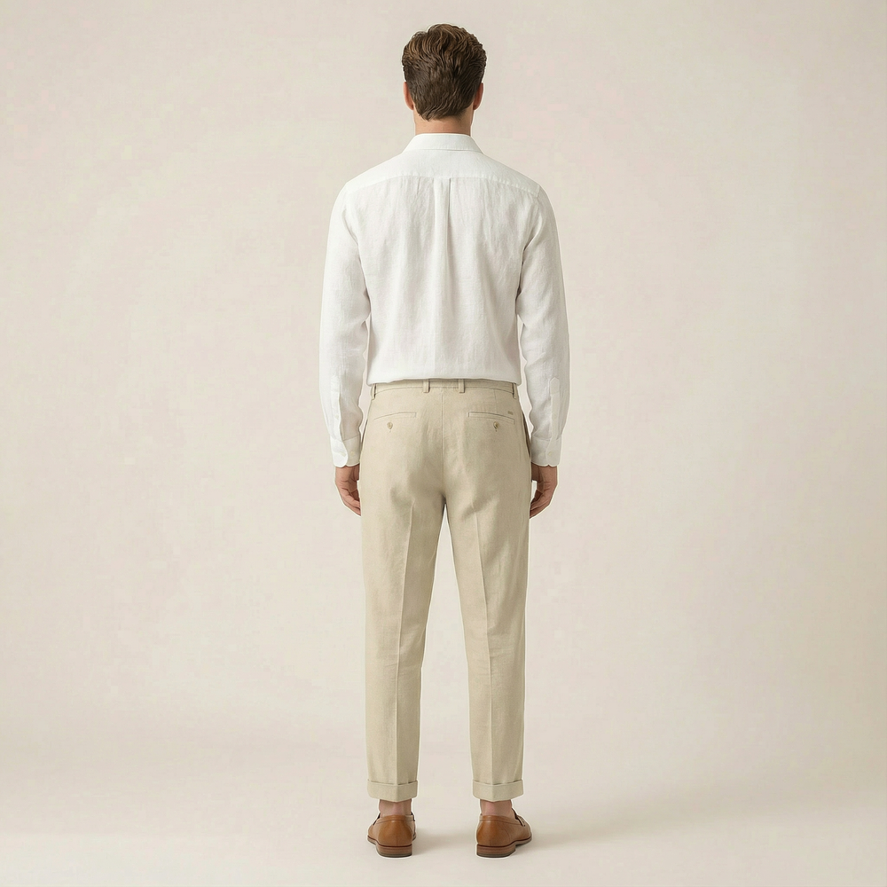 Men's Casual Beach Trousers-The Yellow Prime