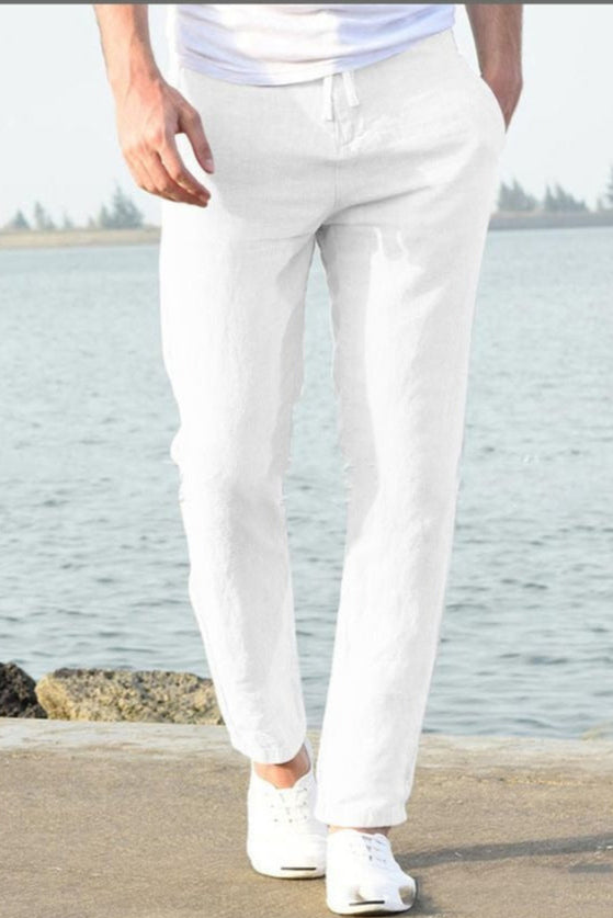 Men's Casual Beach Trousers-The Yellow Prime