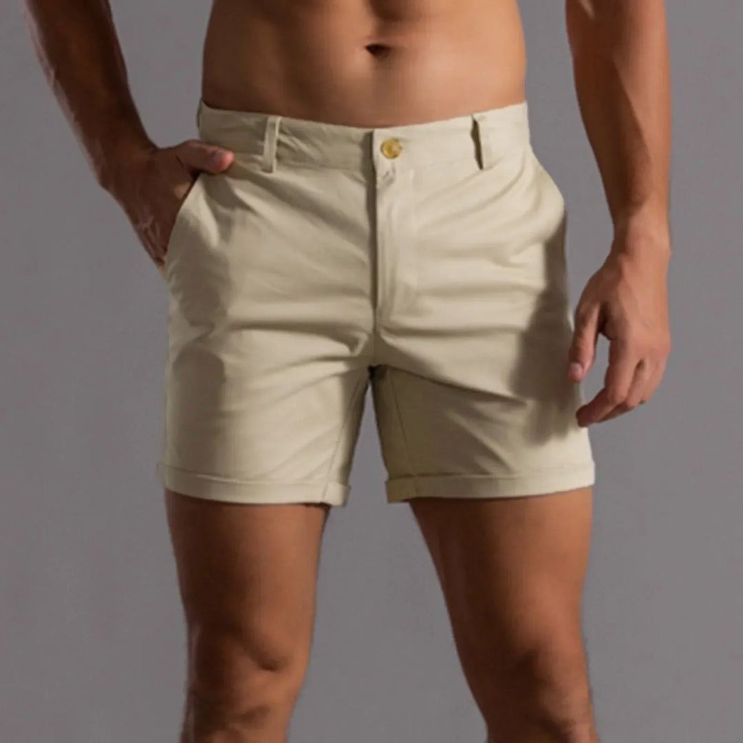 Men's Casual Classic Shorts-The Yellow Prime