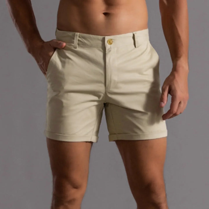 Men's Casual Classic Shorts-The Yellow Prime