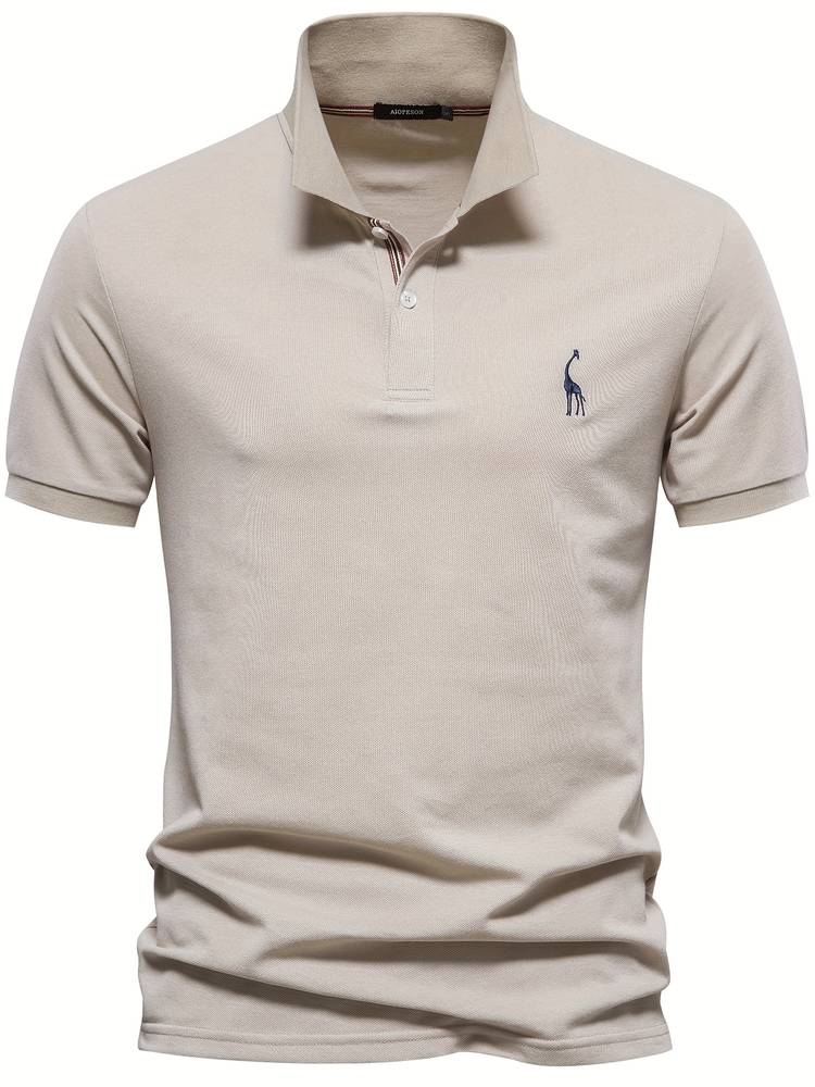 Men's Casual Polo Shirt-The Yellow Prime