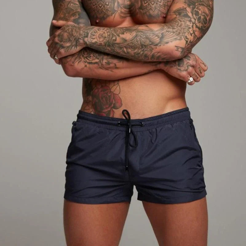 Men's Casual Summer Beach Shorts-The Yellow Prime