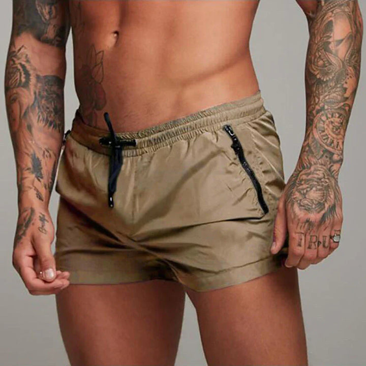 Men's Casual Summer Beach Shorts-The Yellow Prime
