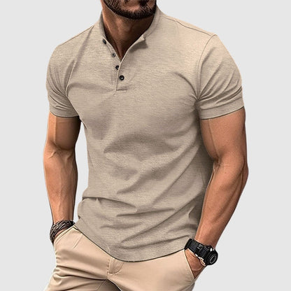 Men's Classic Breathable Polo Shirt-The Yellow Prime