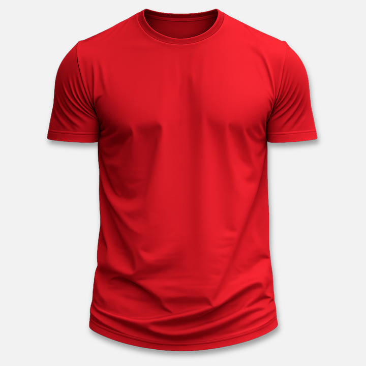 Men's Classic Round Neckline T-Shirt in Timeless Style-The Yellow Prime