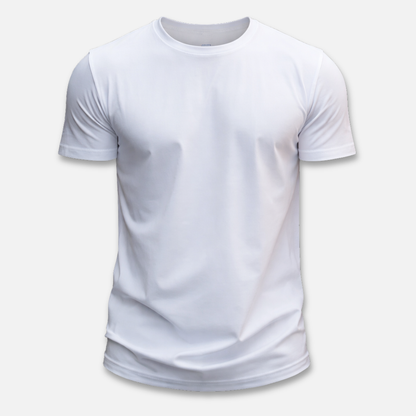 Men's Classic Round Neckline T-Shirt in Timeless Style-The Yellow Prime