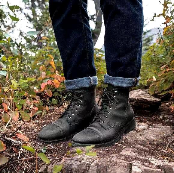 Men's Classic Vintage Style Boots-The Yellow Prime