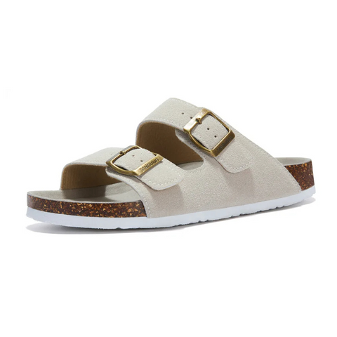 Men's Comfort Sandals with Cork Footbed for All-Day Support-The Yellow Prime