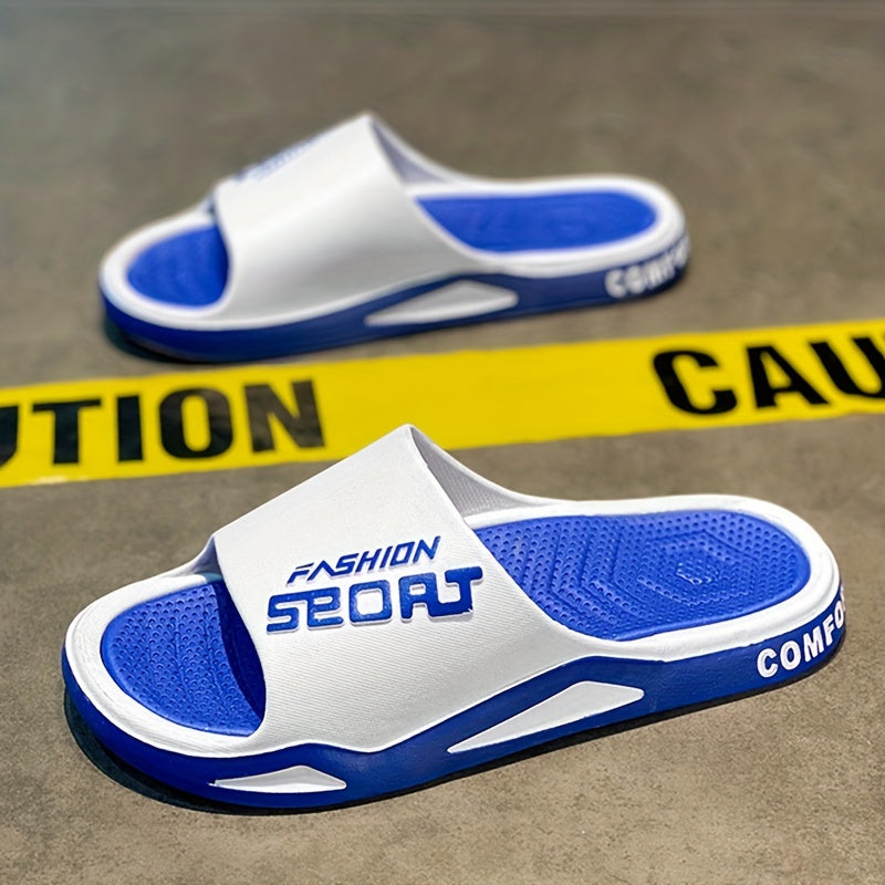 Men's Comfortable Anti-Slip Sports Slippers for Active Lifestyle-The Yellow Prime
