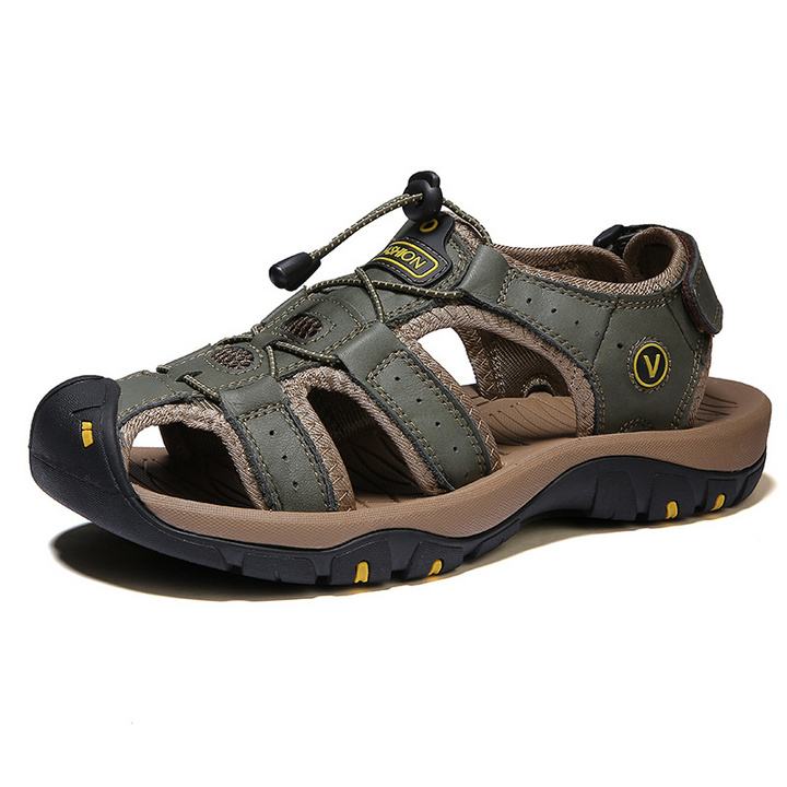Men's Comfortable Ergonomic Sandals for All-Day Support-The Yellow Prime