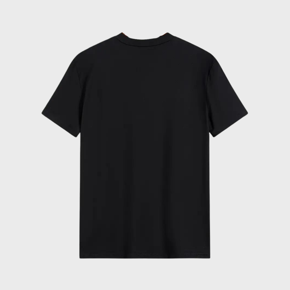 Men's Comfortable Round Neck T-Shirt with Minimalist Design-The Yellow Prime