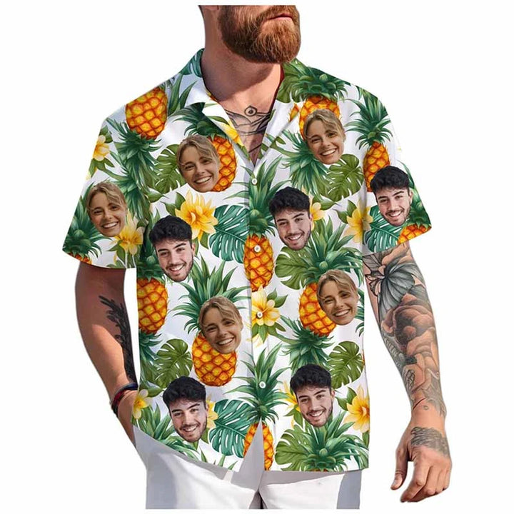 Men's Custom 3D Printed Funny Hawaiian Shirt for Beach Wear-The Yellow Prime