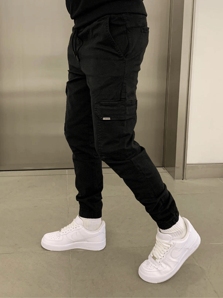Men's Drawstring Cargo Pants for Comfort and Style