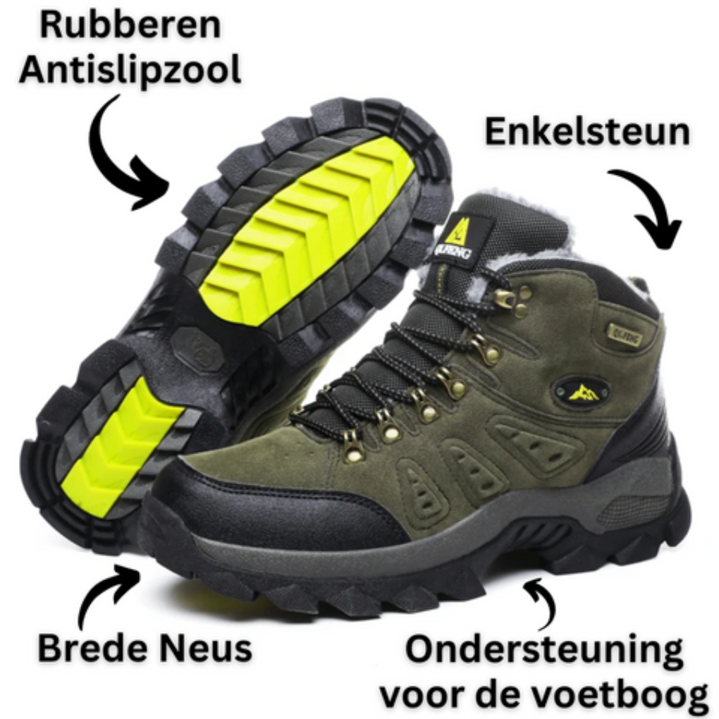 Men's Durable Hiking Footwear-The Yellow Prime