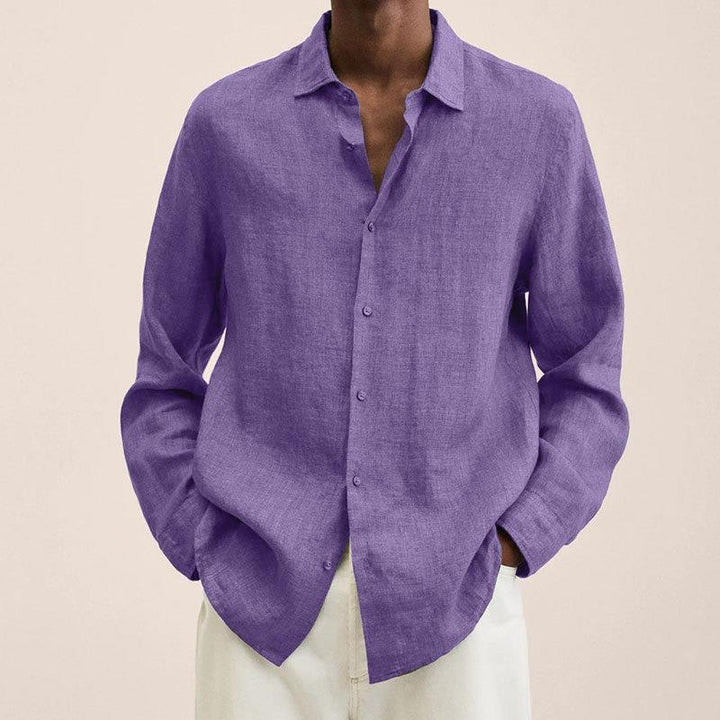 Men's Elegant Dress Shirt-The Yellow Prime