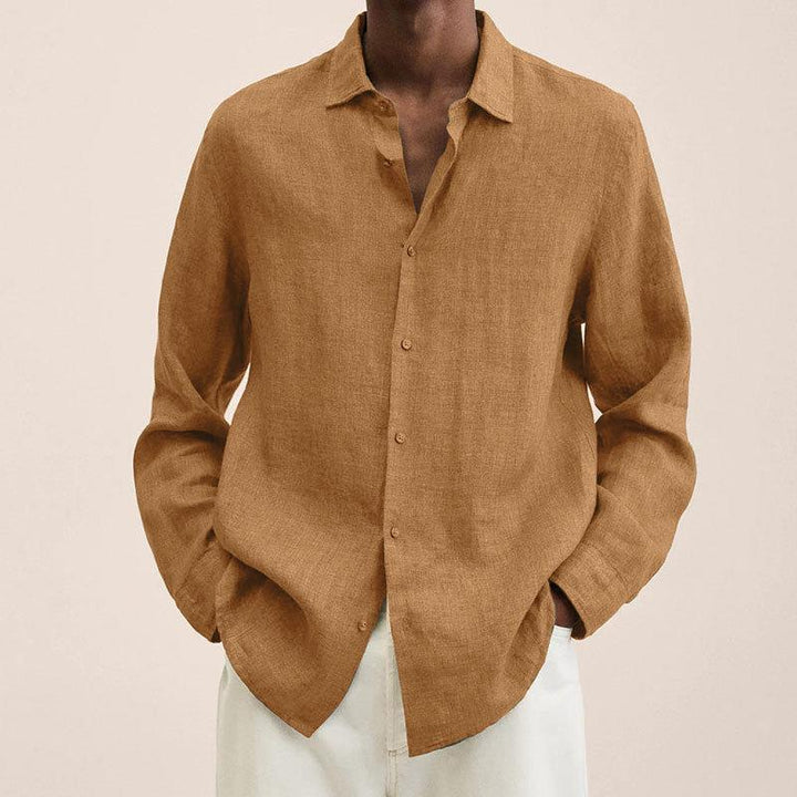 Men's Elegant Dress Shirt-The Yellow Prime