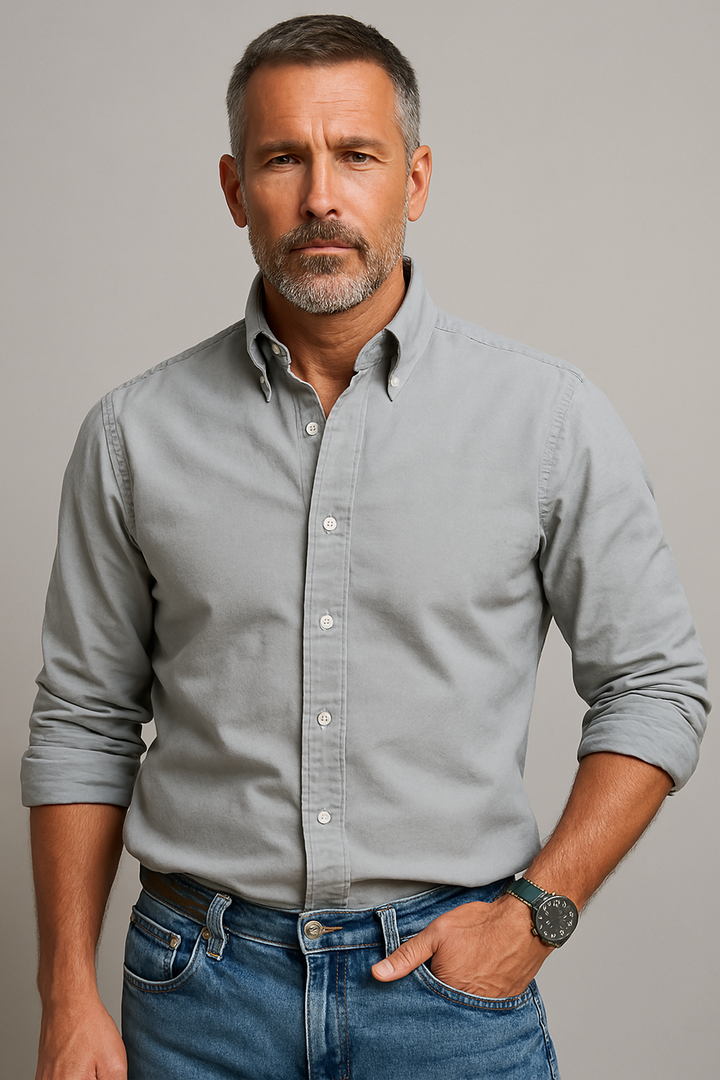 Men's Elegant Shirt-The Yellow Prime
