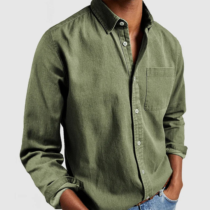 Men's Elegant Shirt-The Yellow Prime