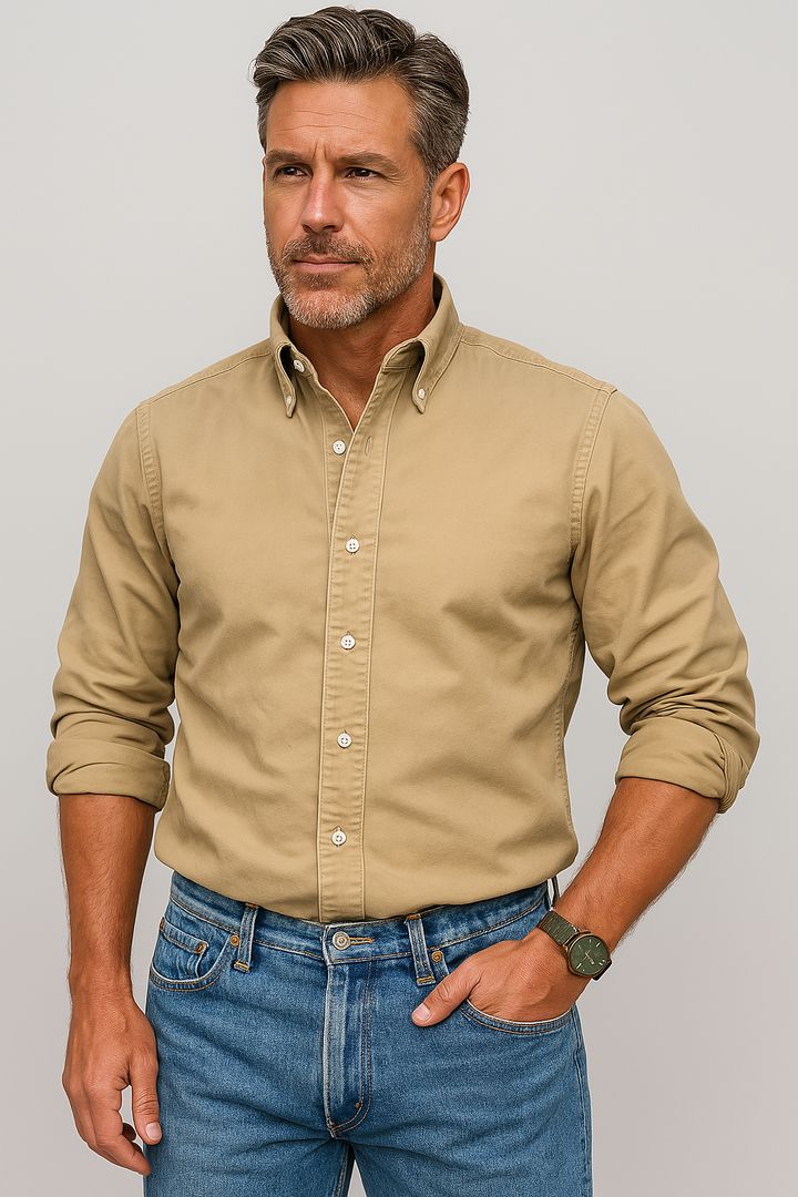 Men's Elegant Shirt-The Yellow Prime