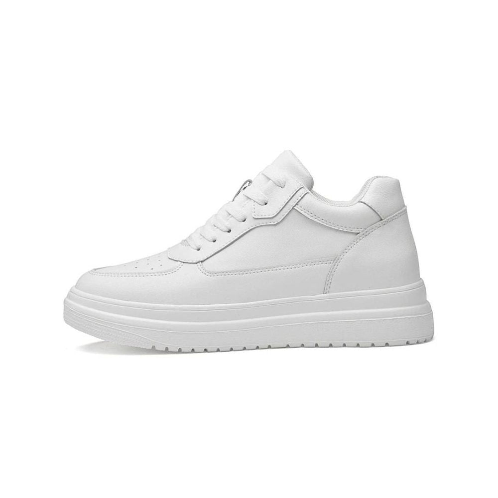 Men's Elevation Sneakers for Added Height Wit +6CM
