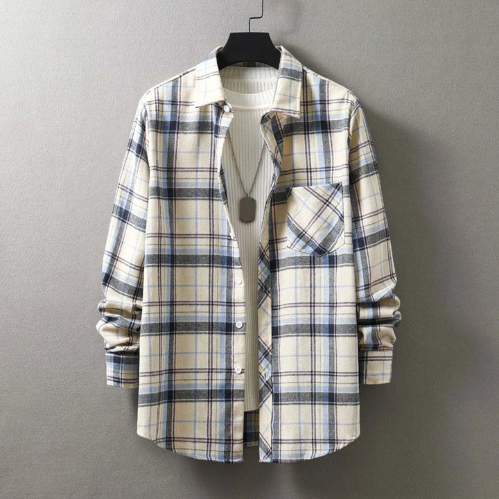Men's Flannel Shirt - Mirante Style-The Yellow Prime