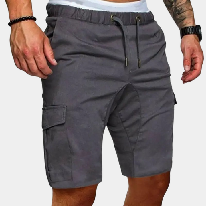 Men's Functional Cargo Shorts for Versatile Style-The Yellow Prime