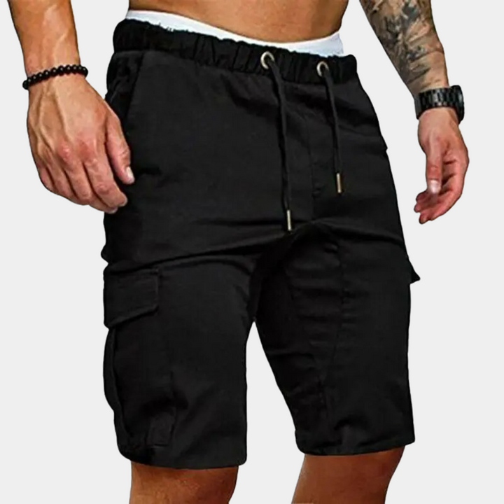Men's Functional Cargo Shorts for Versatile Style-The Yellow Prime