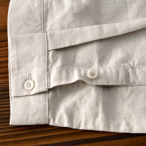 Men's High-Quality Linen Shirt-The Yellow Prime