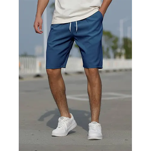 Men's High Waist Summer Shorts-The Yellow Prime
