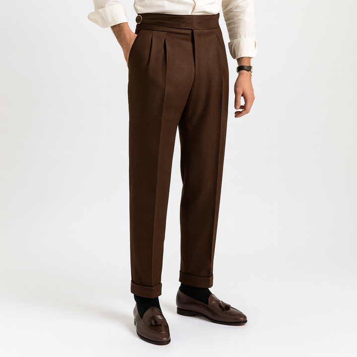 Theodore | Men's Tailored Straight Leg Pants