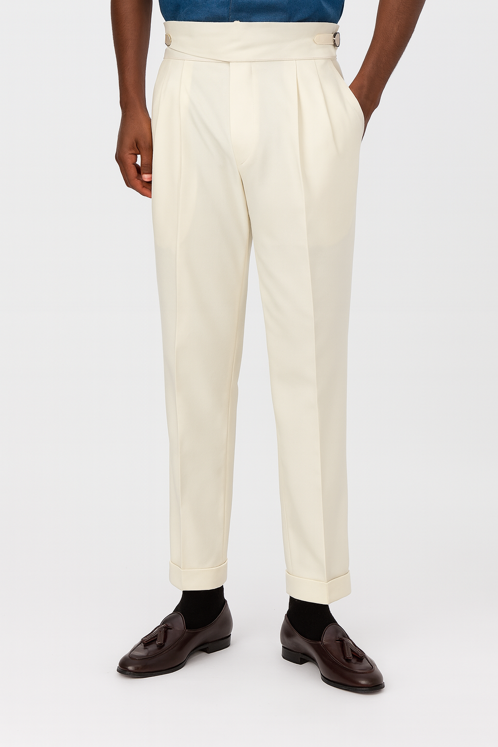 Theodore | Men's Tailored Straight Leg Pants
