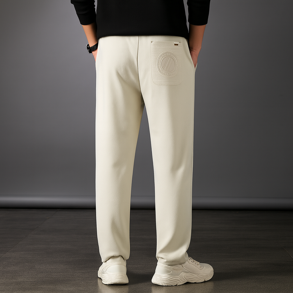 Men's Ice Silk Drawstring Sweatpants-The Yellow Prime