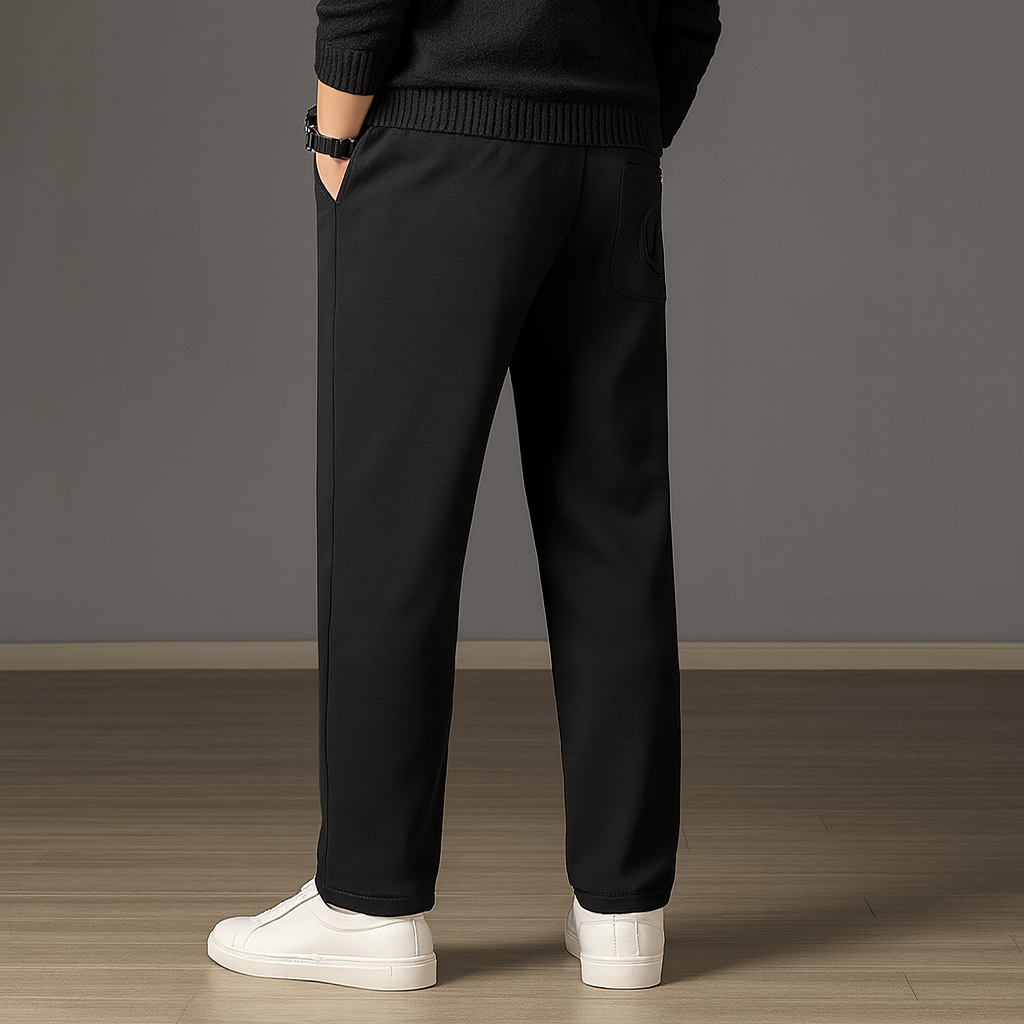 Men's Ice Silk Drawstring Sweatpants-The Yellow Prime