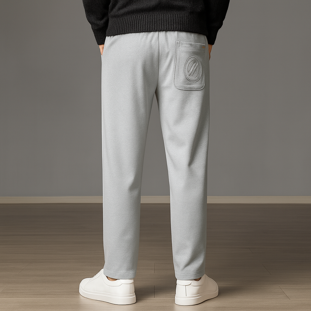 Men's Ice Silk Drawstring Sweatpants-The Yellow Prime