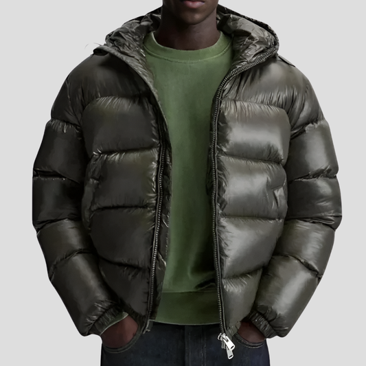 Men's Insulated Winter Jacket for Cold Weather Protection-The Yellow Prime