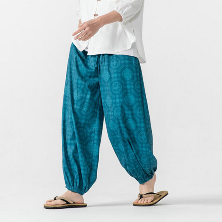 Men's Jacquard Joggers - Stylish and Comfortable-The Yellow Prime