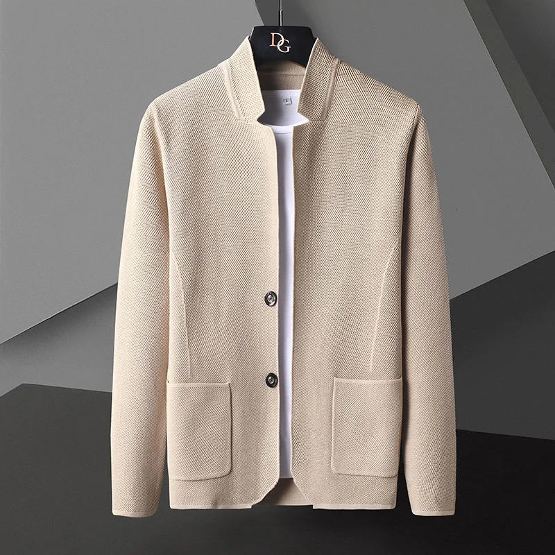 Men's Knit Cardigan - Stylish and Comfortable Sweater-The Yellow Prime