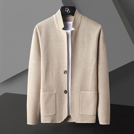 Men's Knit Cardigan - Stylish and Comfortable Sweater-The Yellow Prime