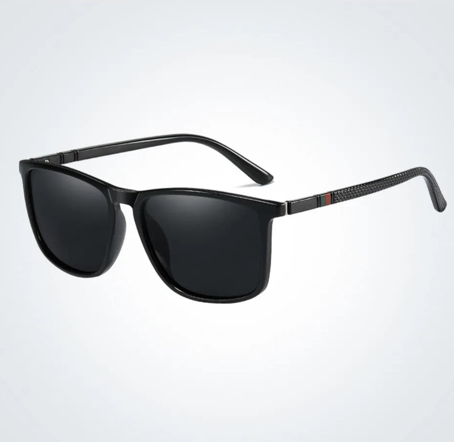 Men's Lightweight Polarized Sunglasses - Classic Square Design-The Yellow Prime